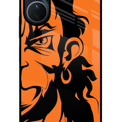 Hanuman Vivo Y16 Glass Case Back Cover by Casekaro