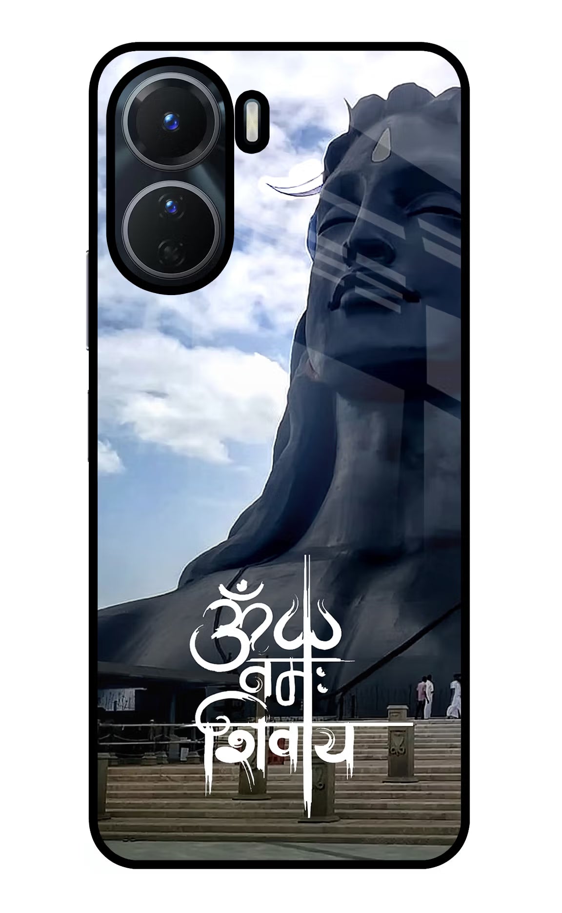 Om Namah Shivay Vivo Y16 Glass Case