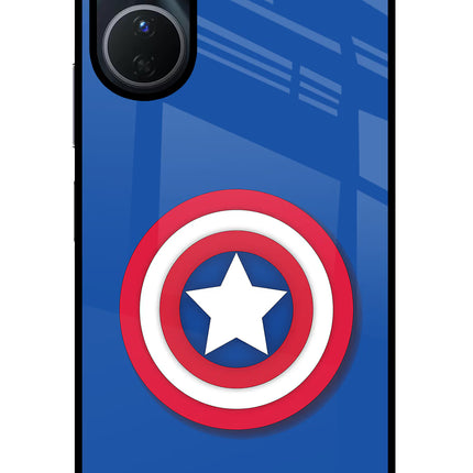 Shield Vivo Y16 Glass Case Back Cover by Casekaro