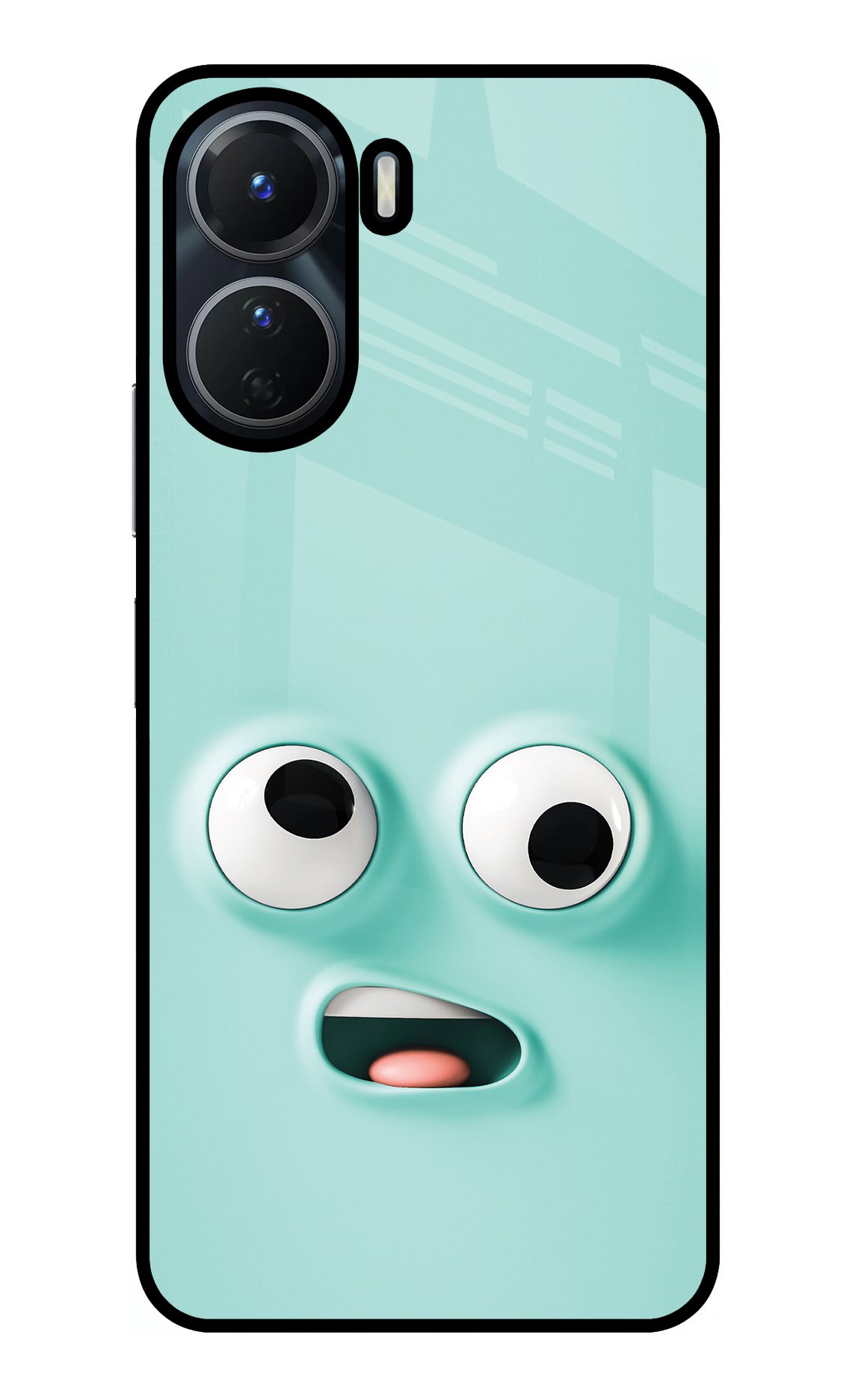 Funny Cartoon Vivo Y16 Glass Case