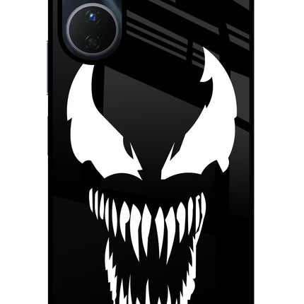Venom Vivo Y16 Glass Case Back Cover by Casekaro