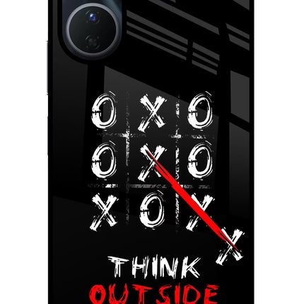 Think out of the BOX Vivo Y16 Glass Case Back Cover by Casekaro