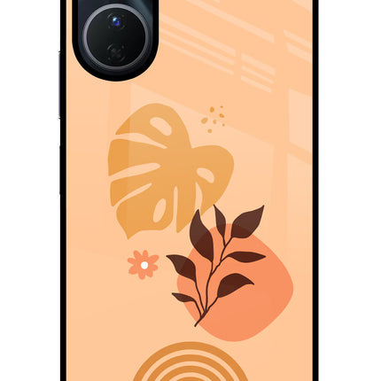 Bohemian Art Vivo Y16 Glass Case Back Cover by Casekaro