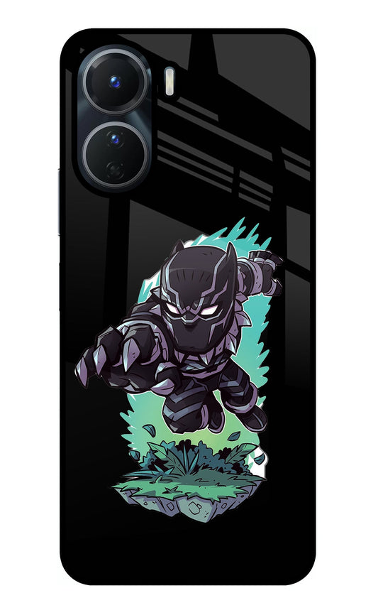 Black Panther Vivo Y16 Glass Case