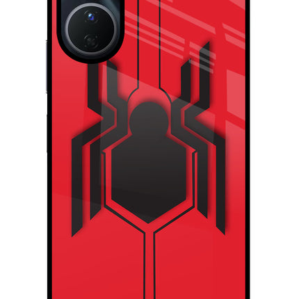 Spider Vivo Y16 Glass Case Back Cover by Casekaro