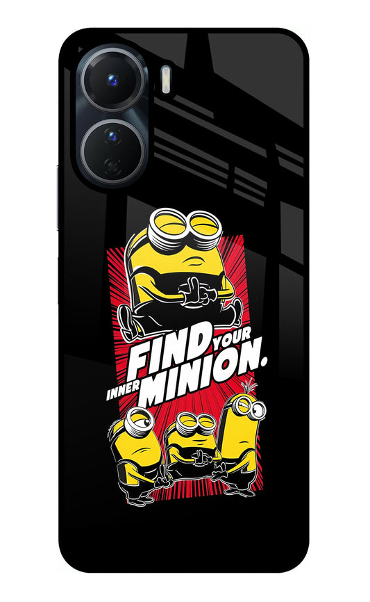 Find your inner Minion Vivo Y16 Glass Case