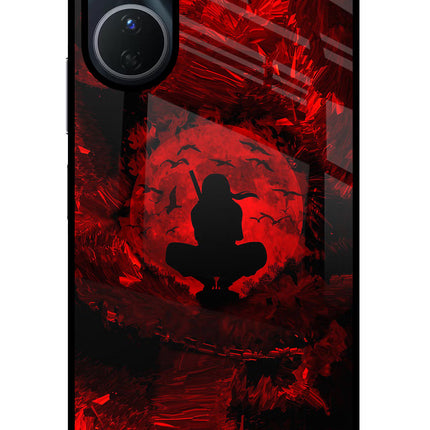 Itachi Uchiha Vivo Y16 Glass Case Back Cover by Casekaro