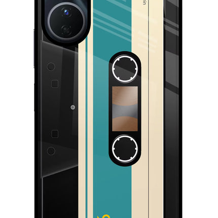 Cassette Vivo Y16 Glass Case Back Cover by Casekaro