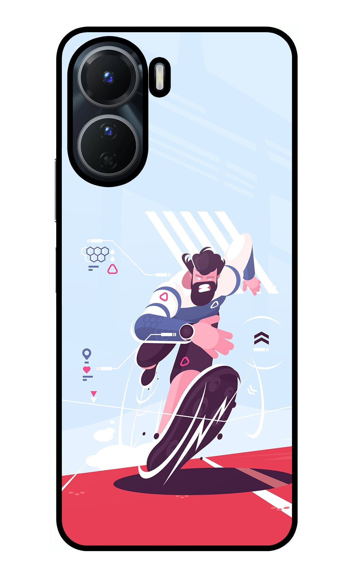 Run Pro Vivo Y16 Back Cover