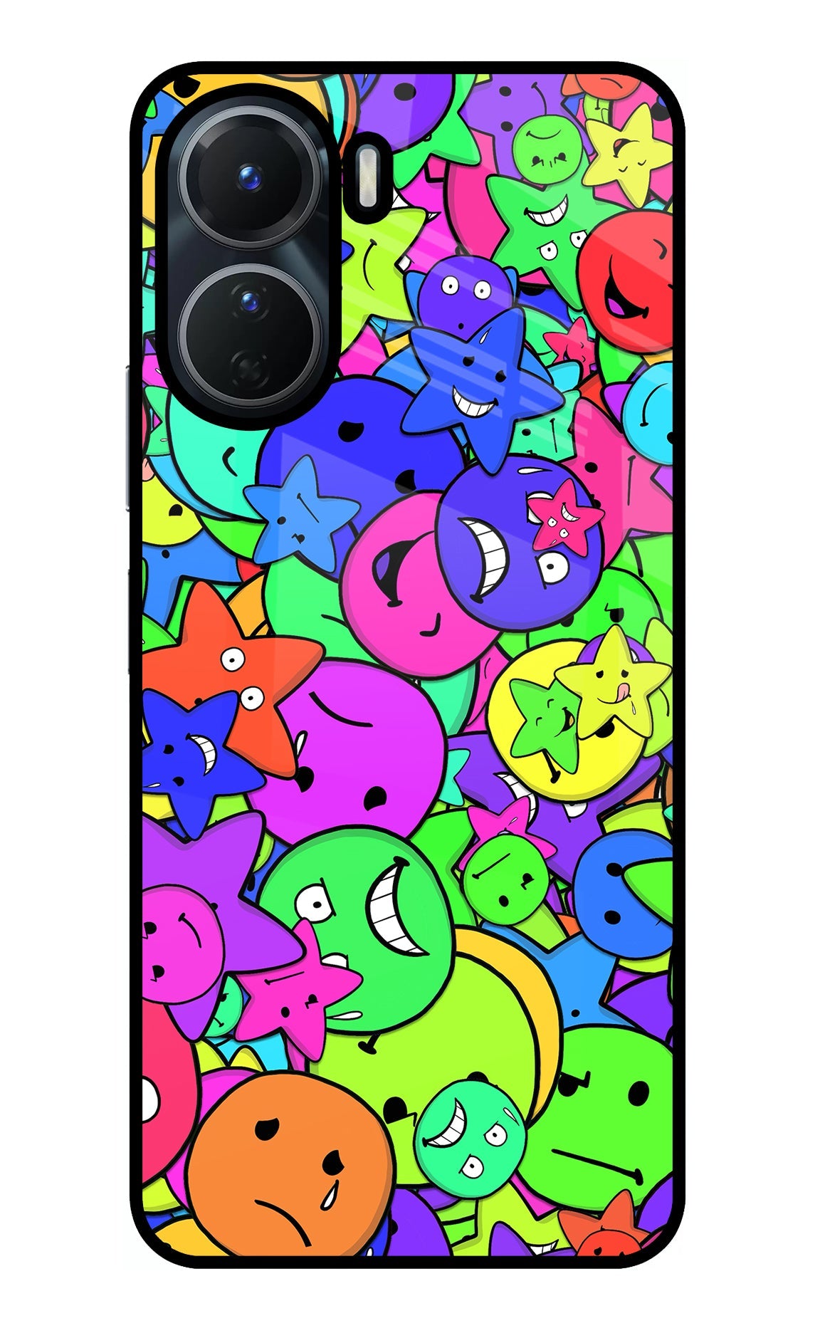 Fun Doodle Vivo Y16 Back Cover