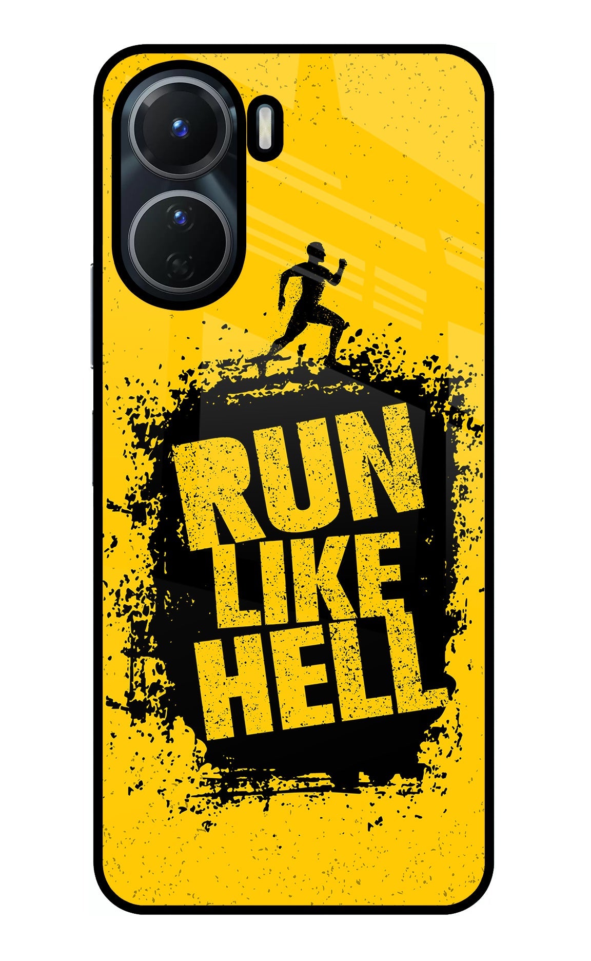 Run Like Hell Vivo Y16 Back Cover