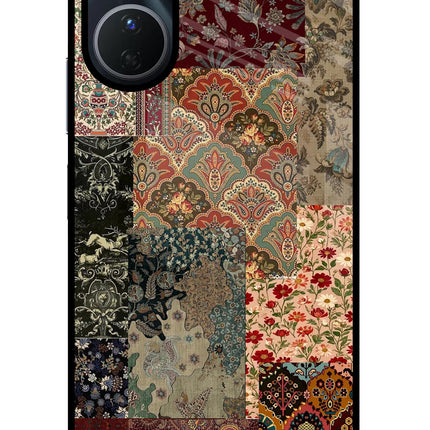 Desi Print Vivo Y16 Glass Case