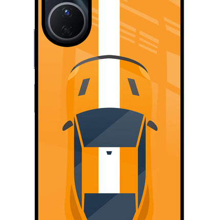 Highway Pursuit Vivo Y16 Glass Case Back Cover by Casekaro