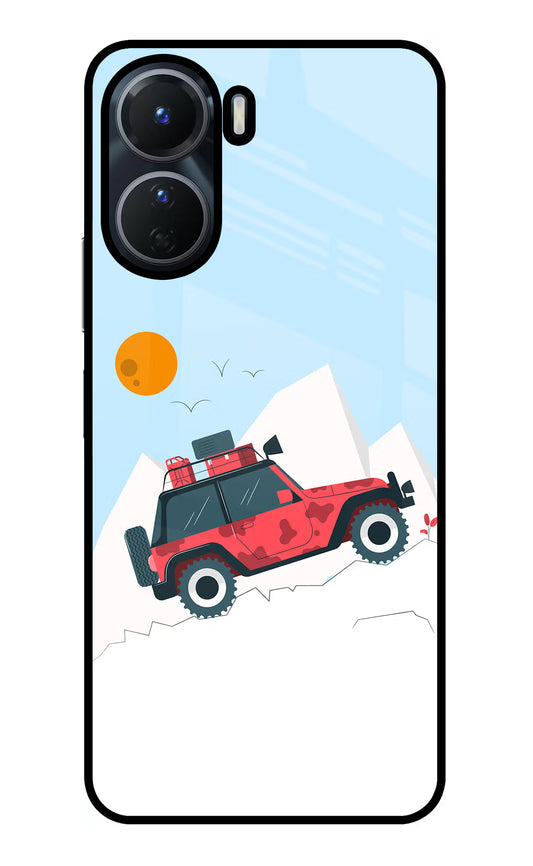 Mountain Trail Beast Vivo Y16 Glass Case