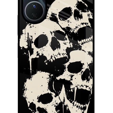 Dead Stack Vivo Y16 Glass Case Back Cover by Casekaro