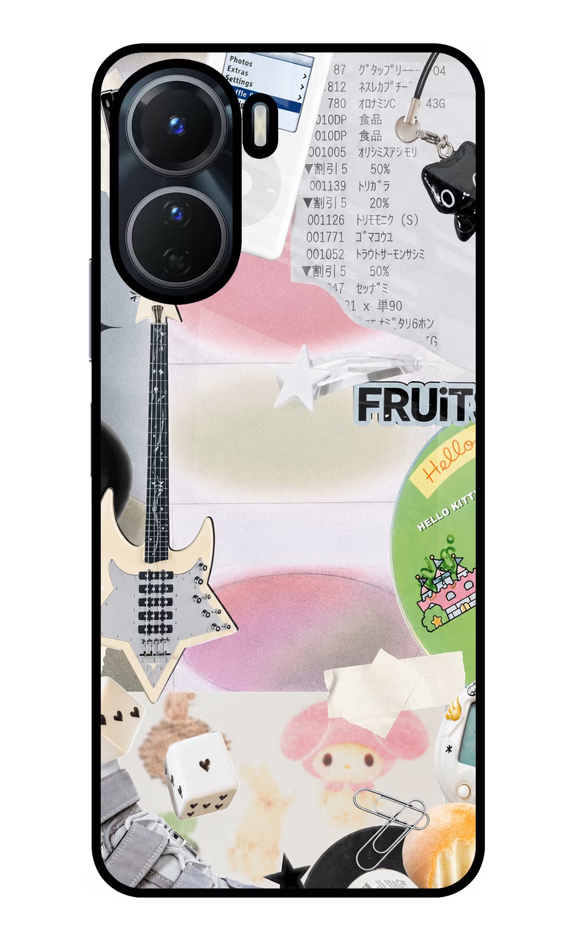 Softcore case Vivo Y16 Glass Case