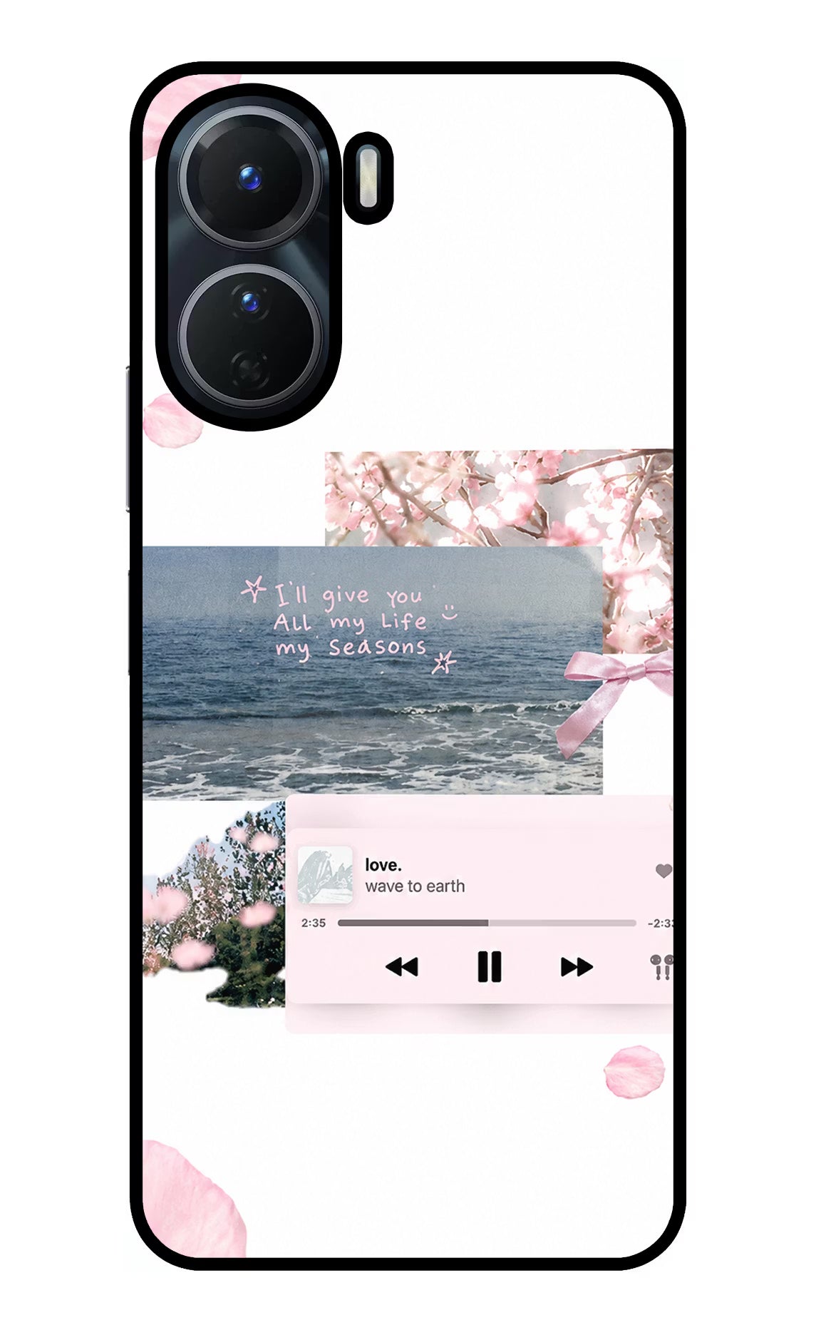 Wave to earth Vivo Y16 Glass Case