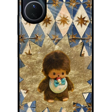 Woodooo Vivo Y16 Glass Case Back Cover by Casekaro