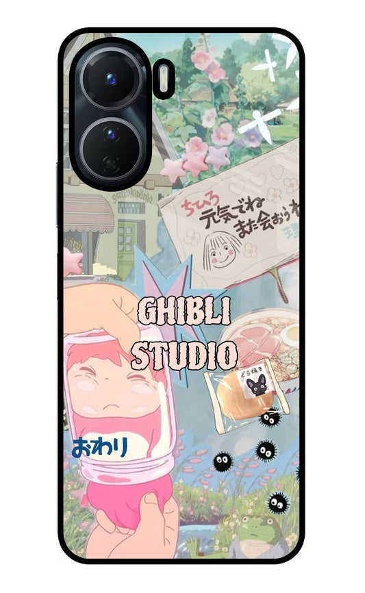 Studio Ghibli Vivo Y16 Glass Case
