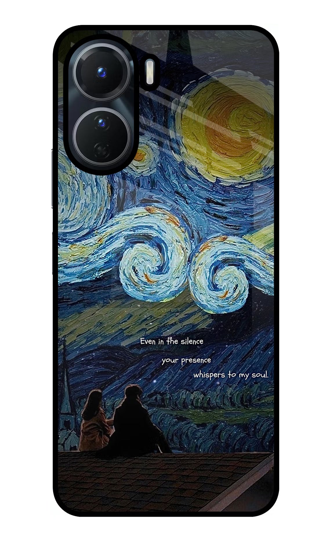 Softcore Vivo Y16 Glass Case