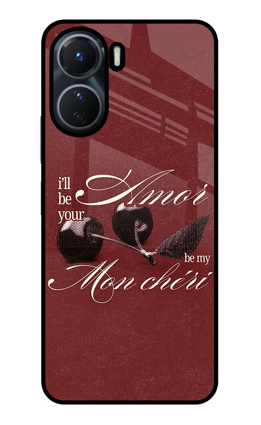 Velvet Cherry Vivo Y16 Glass Case
