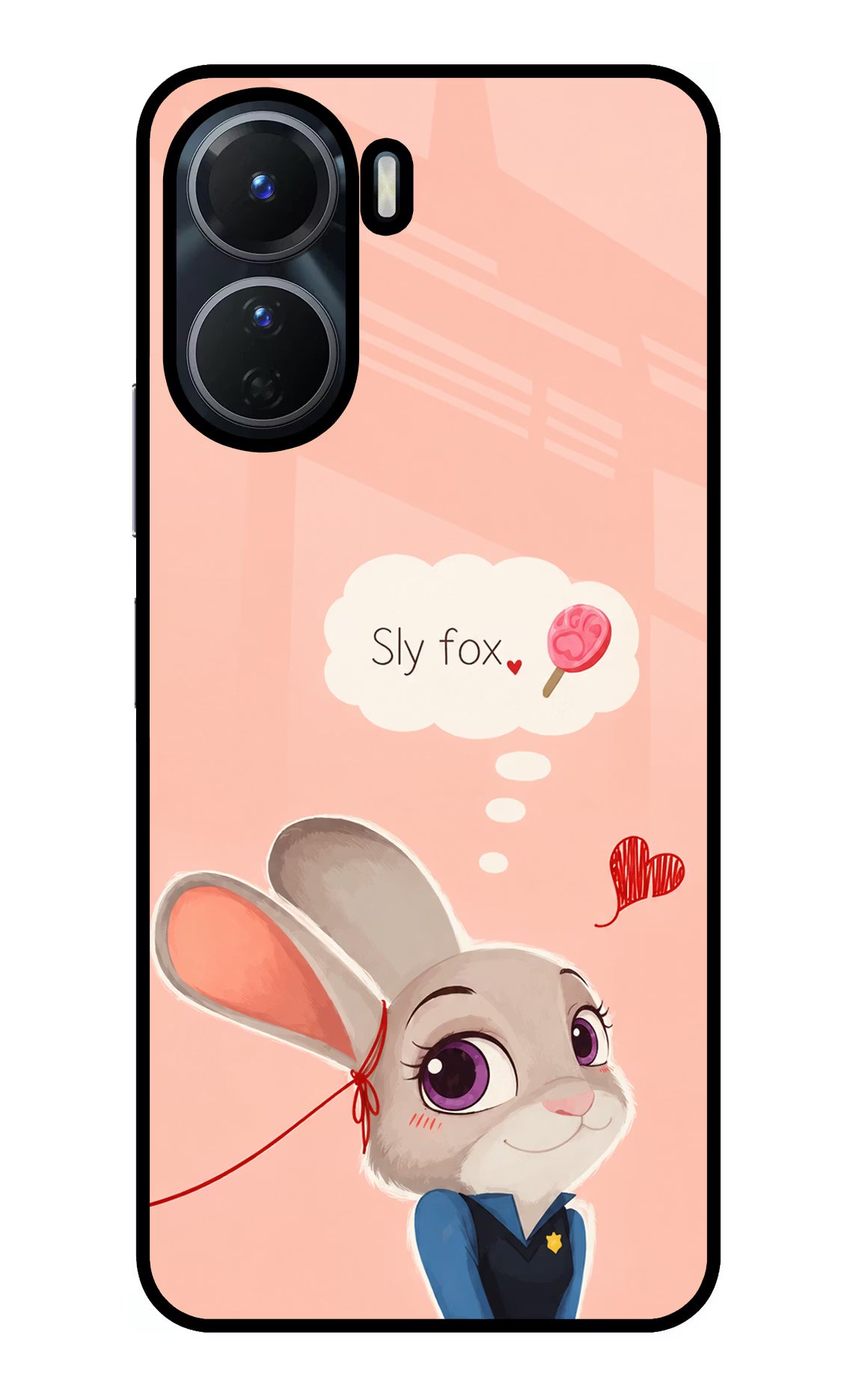 Judy Charm Vivo Y16 Glass Case