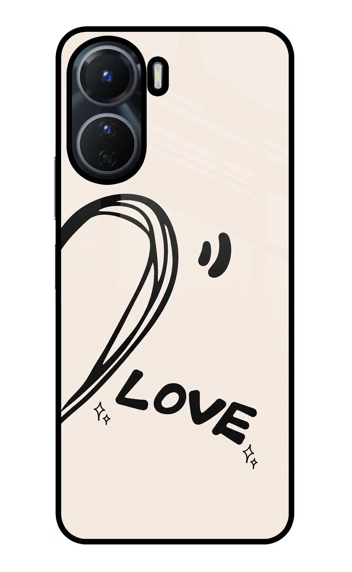 Soul Line Vivo Y16 Glass Case
