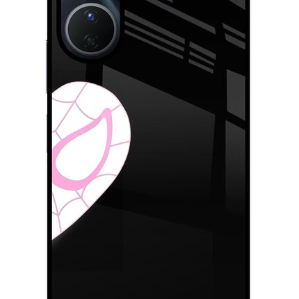 Gwen Mask Vivo Y16 Glass Case Back Cover by Casekaro
