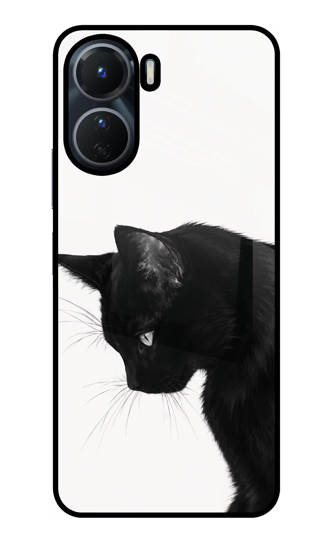 Shadow Gaze Vivo Y16 Glass Case
