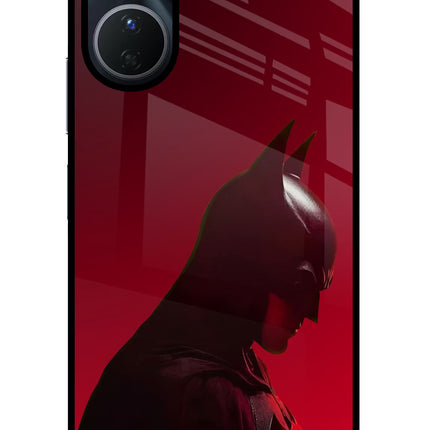Dark Knight Vivo Y16 Glass Case Back Cover by Casekaro