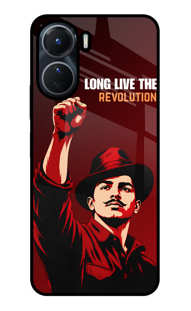 Bhagat Singh Revolution Vivo Y16 Glass Case