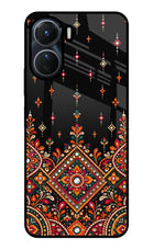 Noir Mehfil Vivo Y16 Glass Case