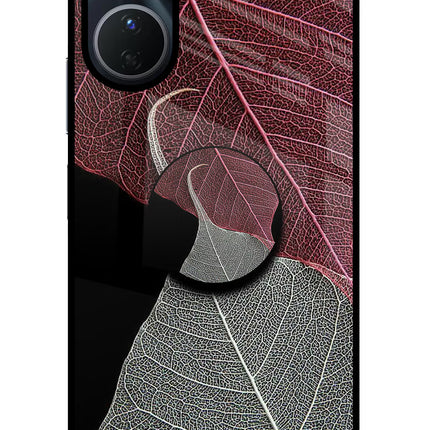 Leaf Pattern Vivo Y16 Pop Case by Casekaro