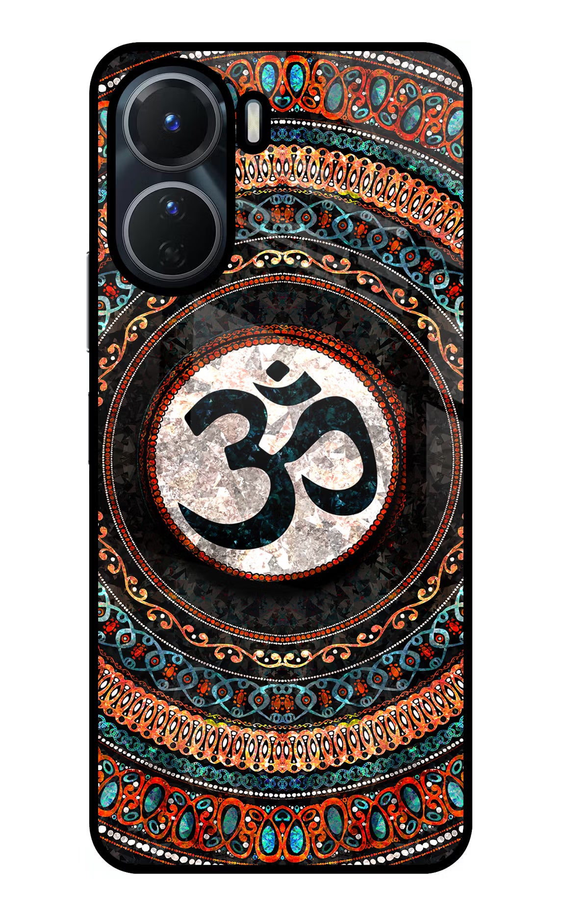 Om Culture Vivo Y16 Glass Case