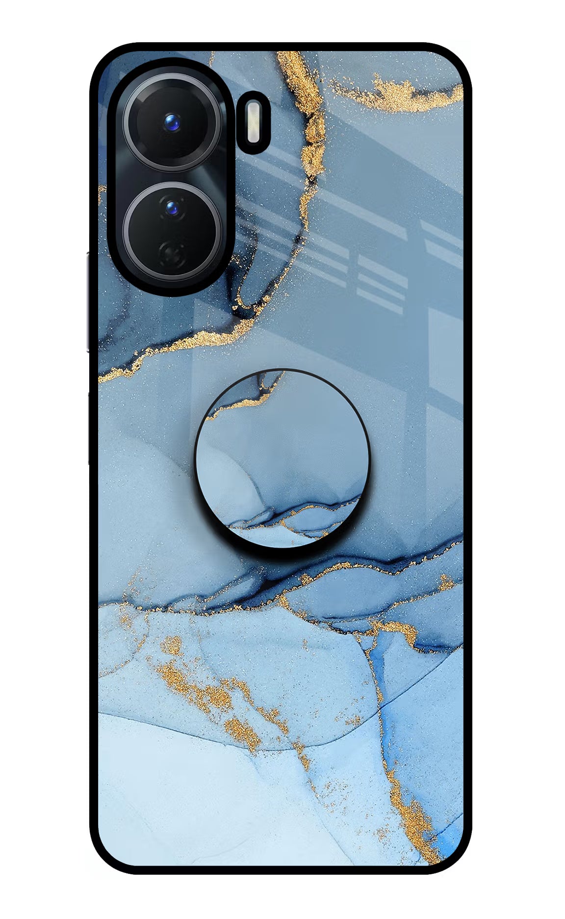 Blue Marble Vivo Y16 Pop Case by Casekaro
