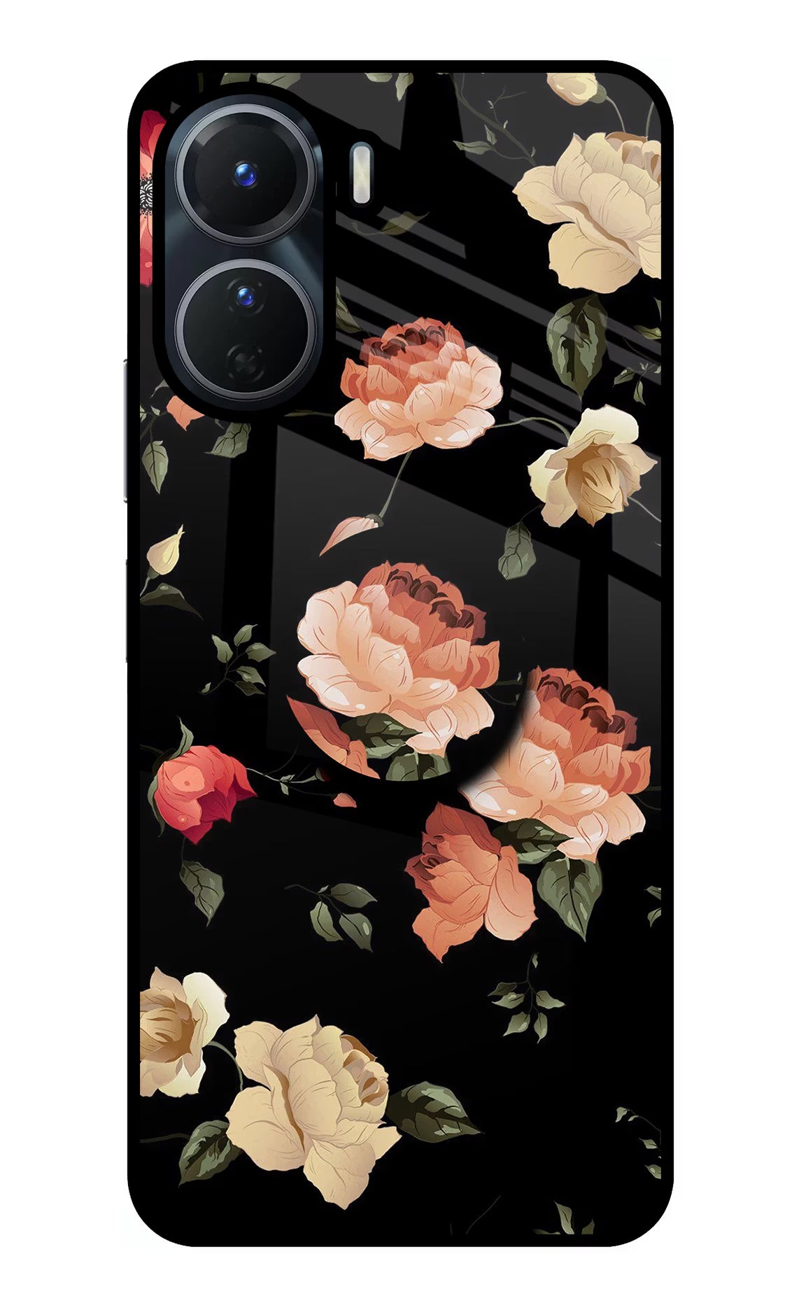 Flowers Vivo Y16 Pop Case by Casekaro