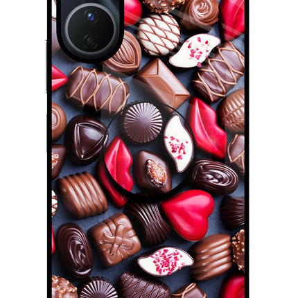 Chocolates Vivo Y16 Pop Case by Casekaro