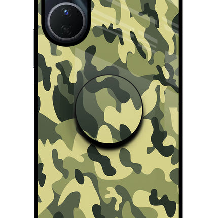 Camouflage Vivo Y16 Pop Case by Casekaro
