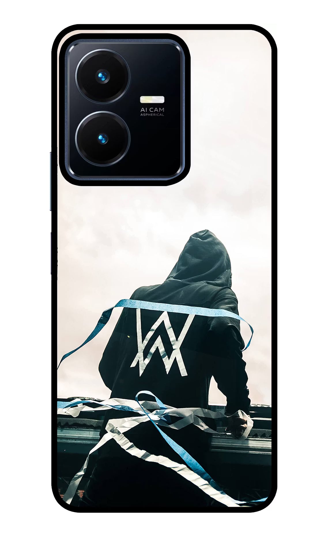 Alan Walker Vivo Y22 Glass Case