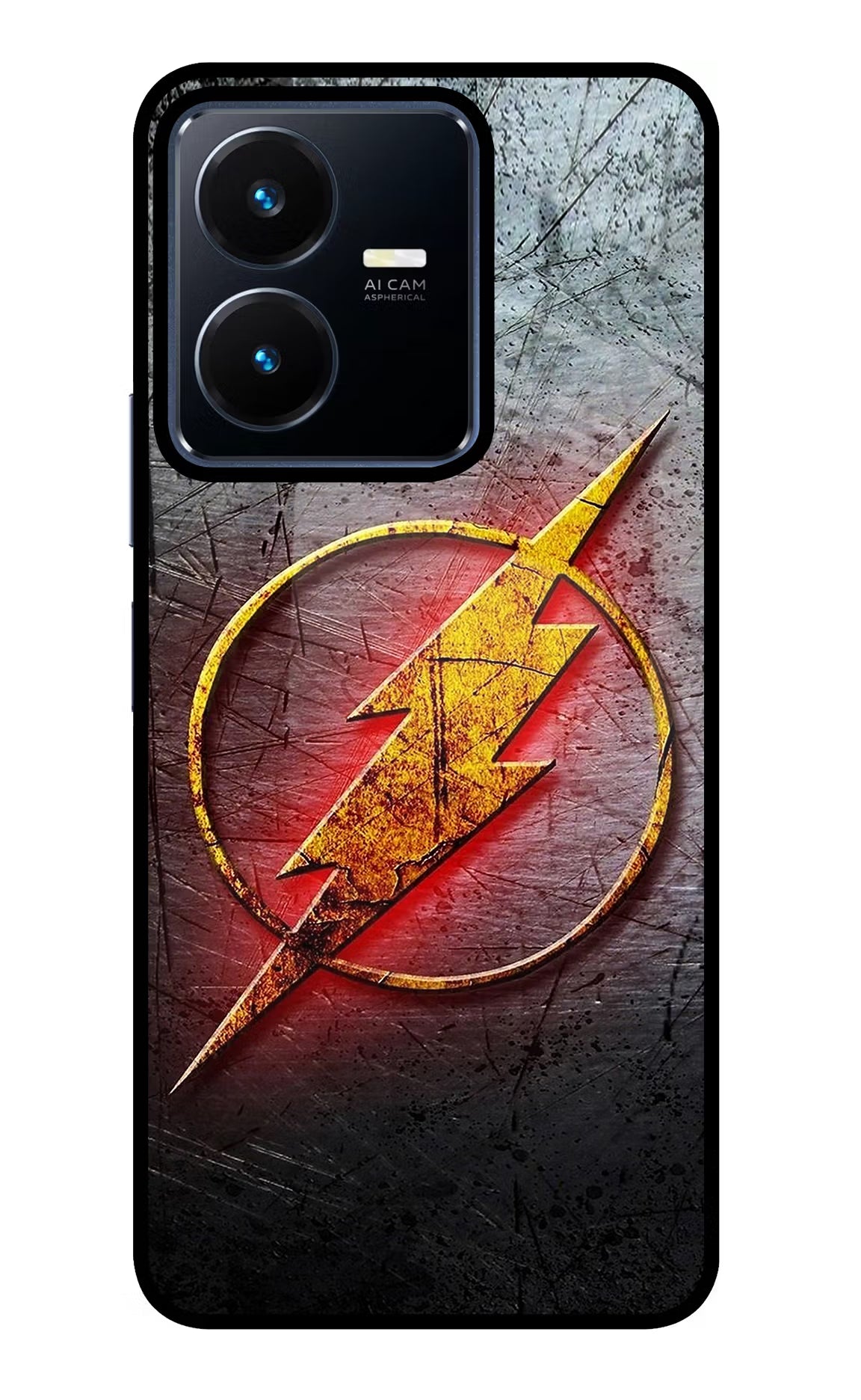Flash Vivo Y22 Glass Case