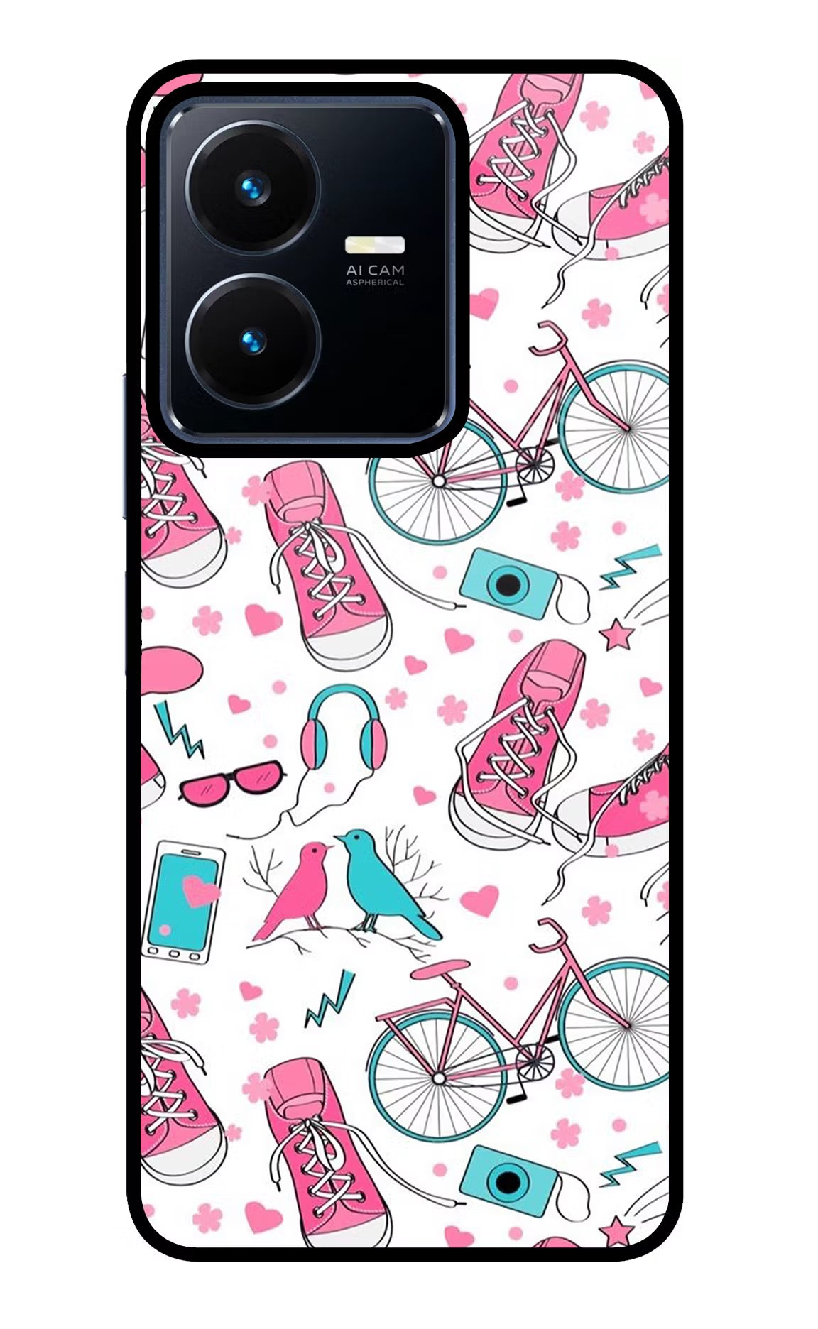 Artwork Vivo Y22 Glass Case