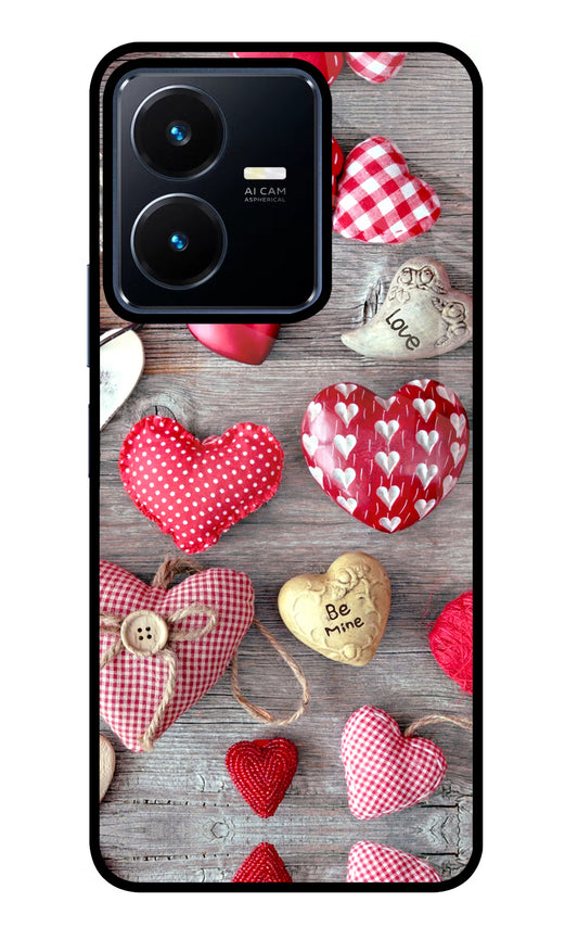 Love Wallpaper Vivo Y22 Glass Case