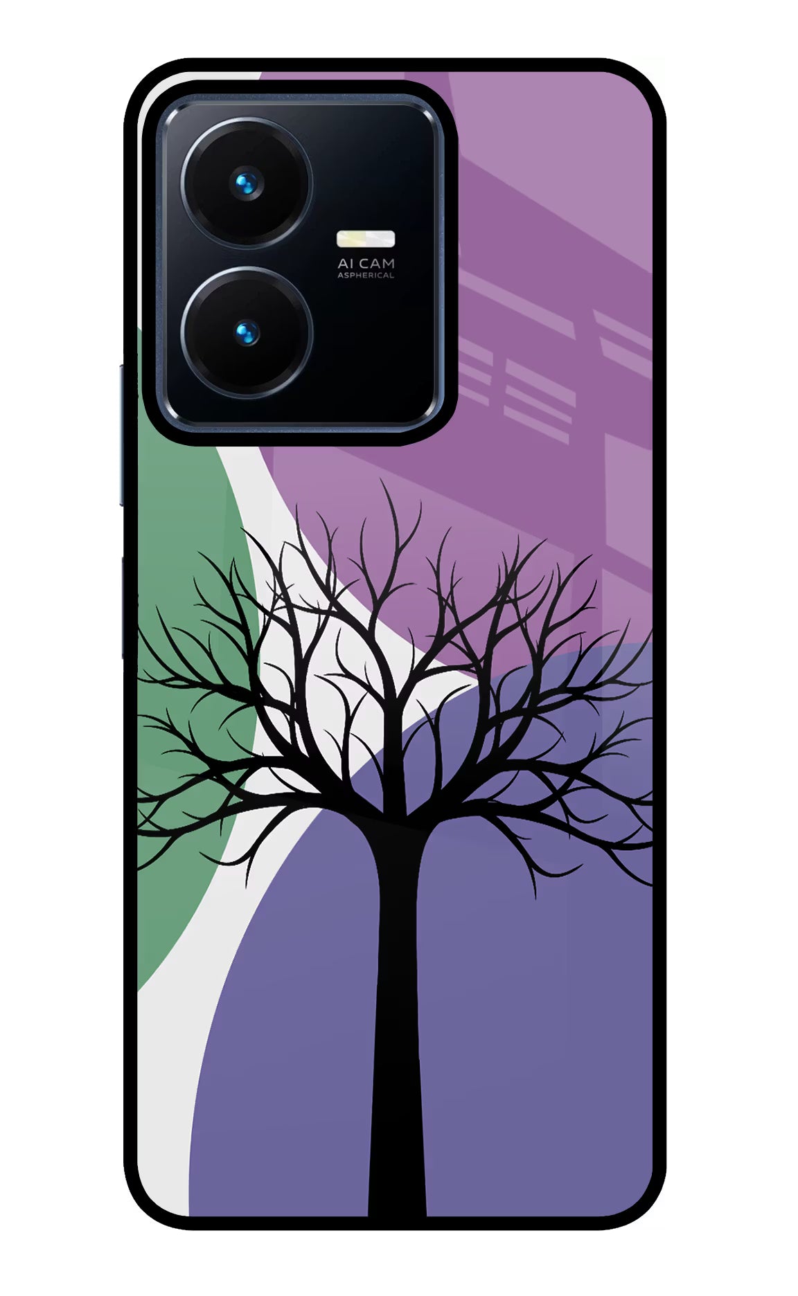 Tree Art Vivo Y22 Glass Case