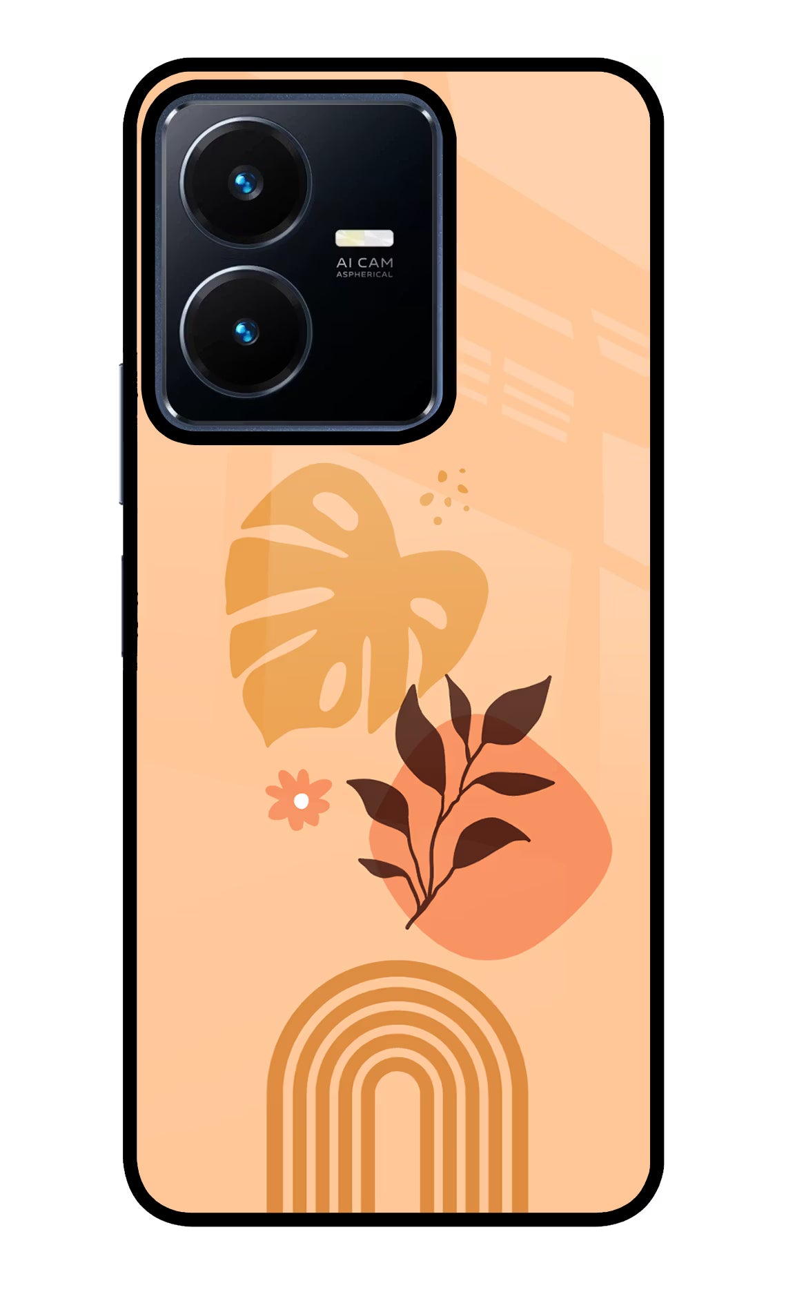 Bohemian Art Vivo Y22 Glass Case