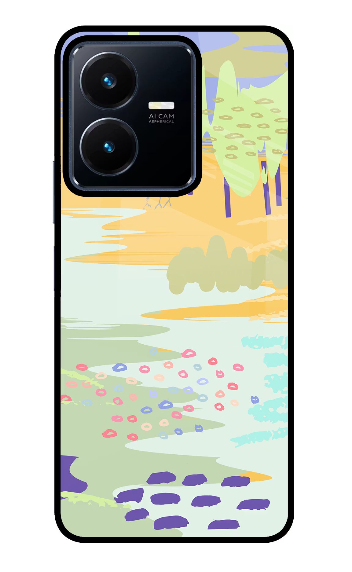 Scenery Vivo Y22 Glass Case
