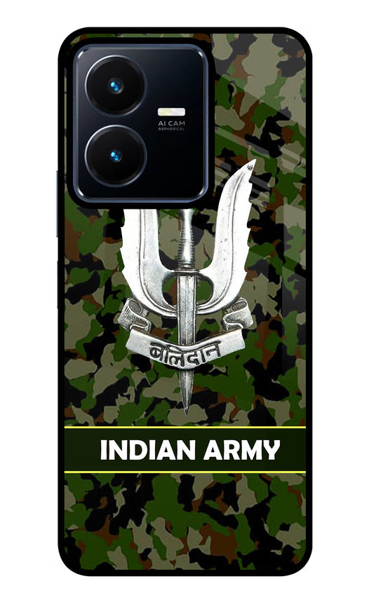 Balidan Indian Logo Vivo Y22 Glass Case