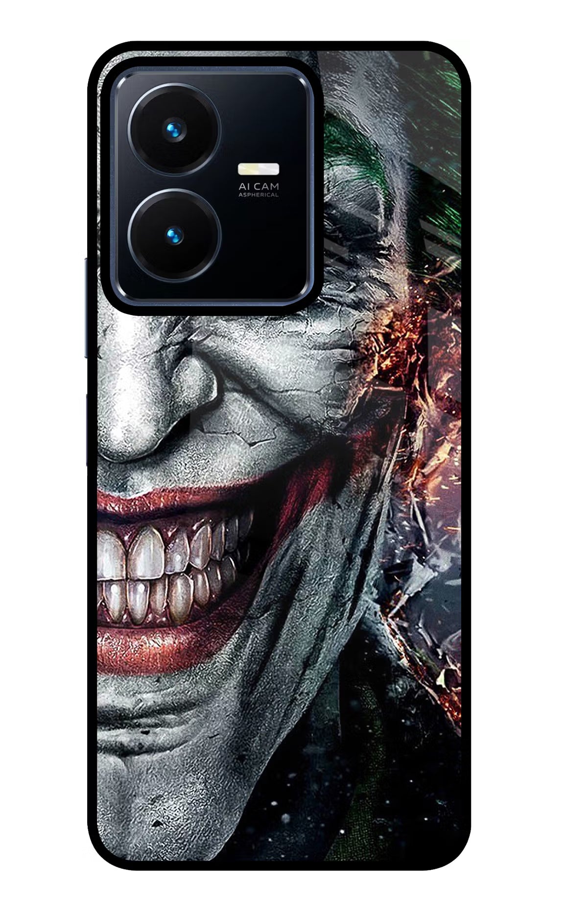 Joker Cam Vivo Y22 Glass Case