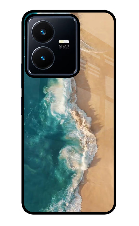 Ocean Beach Vivo Y22 Glass Case