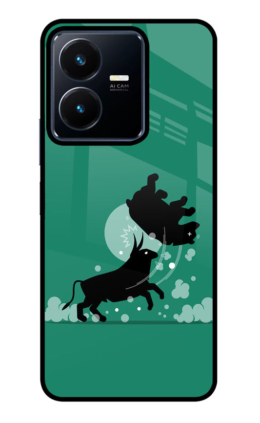 Bull Conqueror Vivo Y22 Glass Case