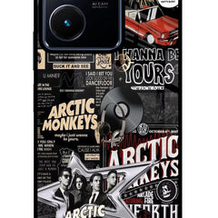 Arctic Monkeys Vivo Y22 Glass Case